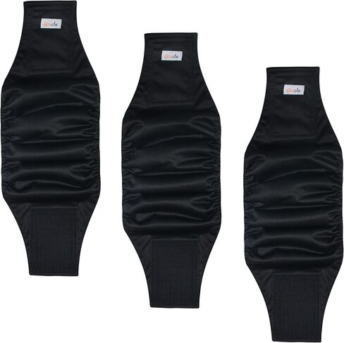 Premium Male Dog Wraps - High Absorbency Male Dog Diapers (Pack of 3) - Washable Belly Band for Male Dogs Incontinence and Puppy Training (Bear, XS) in Kuwait