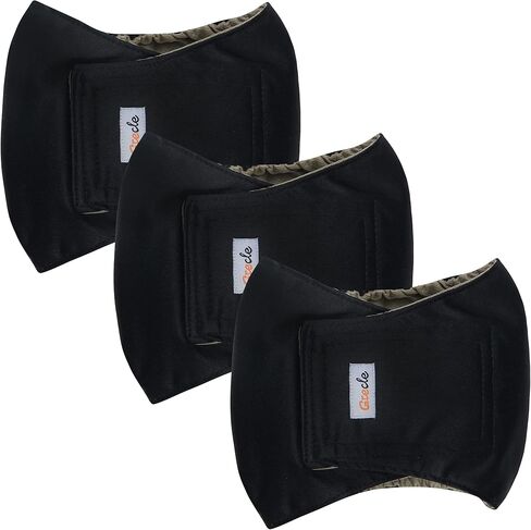 Premium Male Dog Wraps - High Absorbency Male Dog Diapers (Pack of 3) - Washable Belly Band for Male Dogs Incontinence and Puppy Training (Bear, XS) in Kuwait