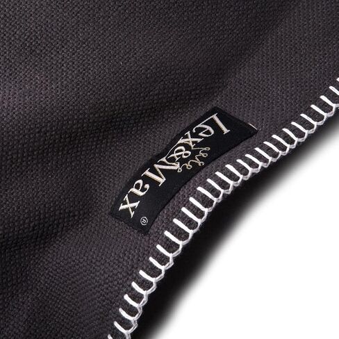 Lex & Max Cover RECT. RAW UNI 100X70 Grey in Kuwait