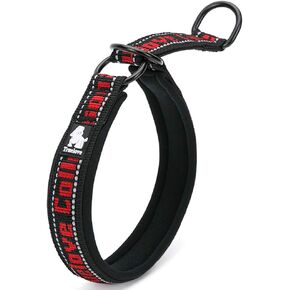 Nylon Dog Choke Collar, Black, Small