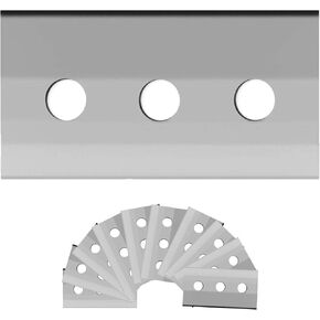 SunGrow Blade Refills for Aquarium Scraper, Stainless Steel, Razor-Sharp Blade, Suitable for Glass Aquariums, 10 Blades per Pack in Kuwait