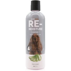Bark2Basics Re-Moisture Dog Conditioner, 16 oz - Aloe Vera Infused, Adds Moisture, Hydrates Dry Itchy Skin, Sensitive Skin or Allergies, Professional, Aids in DeShedding in Kuwait