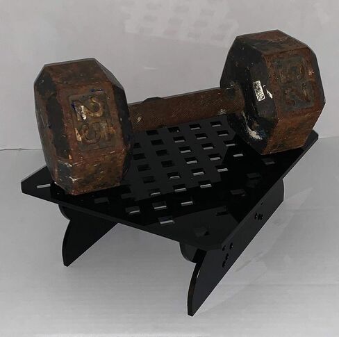 Black Acrylic Adjustable Frag Rack and Skimmer Stand in Saudi Arabia