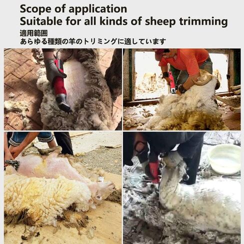 GagalU 900W Electric Shearing Clippers, Sheep Shears Clipper Flexible Shaft,Wool Scissor for Goats,for Shaving Fur Wool in Sheep in Saudi Arabia
