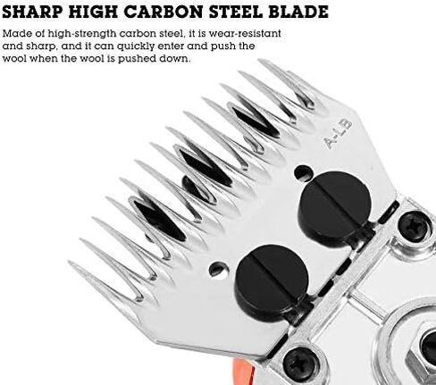 500W Cordless Sheep Shears Pro,Electric Sheep Shearing Clippers with Two Batteries,Rechargeable, Wireless,for Shaving Fur Wool in Sheep, Goats, Cattle, Farm Livestock Pet in Saudi Arabia