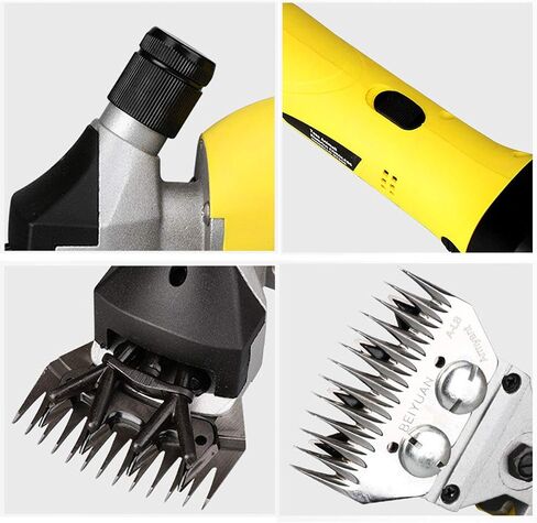 500W Cordless Sheep Shears Pro,Electric Sheep Shearing Clippers with Two Batteries,Rechargeable, Wireless,for Shaving Fur Wool in Sheep, Goats, Cattle, Farm Livestock Pet in Saudi Arabia