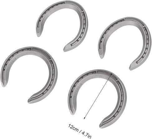 Yinuoday 4pcs Aluminium Alloy Horseshoe Horse Riding Tool Accessories0 horseshoe horse shoes aluminium alloy horseshoe horse shoes durable horseshoe accessories horseshoe horseshoe horseshoe accessori in Saudi Arabia