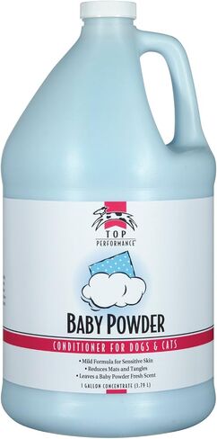 Top Performance Baby Powder Pet Conditioner, 17-Ounce, 17 Ounce in Kuwait