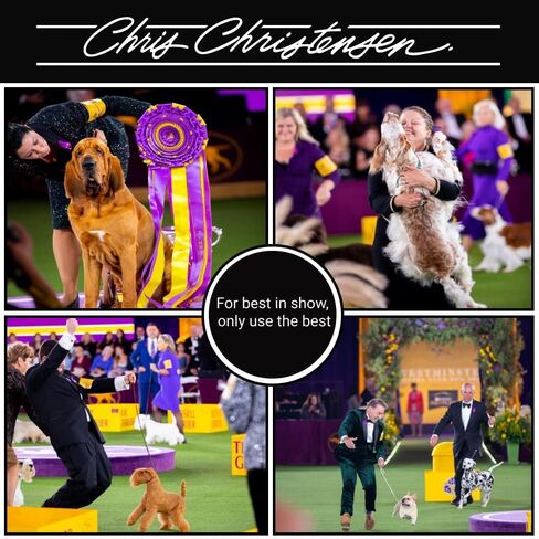 Chris Christensen Ice on Ice Detangling Dog Conditioner, Groom Like a Professional, Dematts, Moisturizes, Creates Long Lasting Silkiness, All Coat Types, Made in USA, 1gal in Saudi Arabia