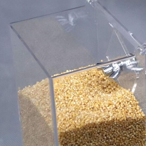 POPETPOP Bird Cage Feeder Bird Cage Feeders Automatic Parrot Tube Birds Cage Accessories for Parakeet Canary Cockatiel Finch Bird Feeder in Saudi Arabia