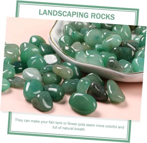 Mipcase 1 Set Yellow Tiger Eye Gravel Garden Gravels Aquarium Gravel Adorns Garden Stones Terrarium Rocks Decor Landscaping Rocks Decorative Stone Delicate Aquarium Rocks Aquarium Stones in Saudi Arabia