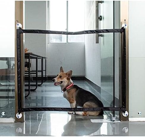 سياج للحيوانات الأليفة، سياج عزل، نافذة شفافة، شرفة، سياج حماية السلامة، شبكة عزل، سياج محمول قابل للطي للكلاب (M) in Kuwait