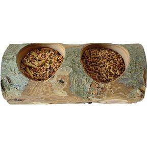 Apple Wood Feeding Bowl for Small Animals, Food Dish for Hamster, Guinea Pig, Chinchilla Rat Gerbils in Saudi Arabia