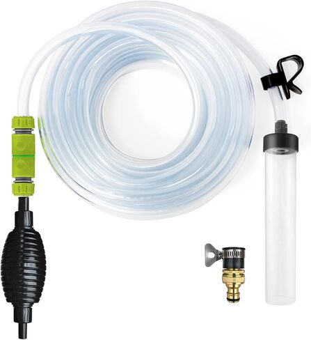 Laifoo 25ft Aquarium Vacuum Gravel Cleaner Fish Tank Cleaner Siphon Water Changer in Saudi Arabia