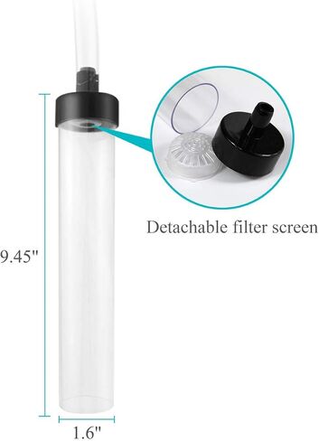 Laifoo 25ft Aquarium Vacuum Gravel Cleaner Fish Tank Cleaner Siphon Water Changer in Saudi Arabia
