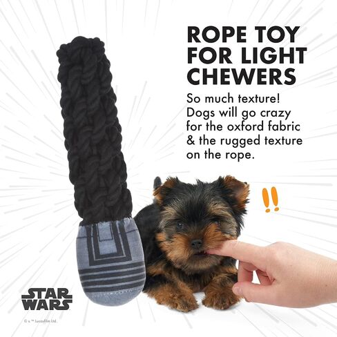Star Wars for Pets The Mandalorian 3 Piece Gift Set for Dogs, Includes 9" Mandalorian Plush, 9" GROGU Plush, and Oxford Bone Shape Toy with GROGU Print | Squeaky Dog Toys in Saudi Arabia