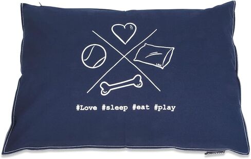 Lex & Max Cover RECT. Cross 100X70 DARKBLUE in Kuwait