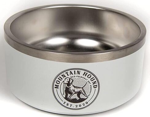 Stainless Steel Dog Bowl, 32oz Capacity, Non-Slip, BPA Free, Easy to Clean in Saudi Arabia