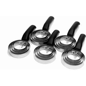 5 عبوات من 4 حلقات مشط كاري، فرشاة حصان مزدوجة الجوانب، فرشاة كاري معدنية قابلة للعكس، مشط كاري من الفولاذ المقاوم للصدأ مع قبضة ناعمة لتصفيف البقرة والأغنام والماعز والحيوانات الأليفة، حصان، أسود in Kuwait