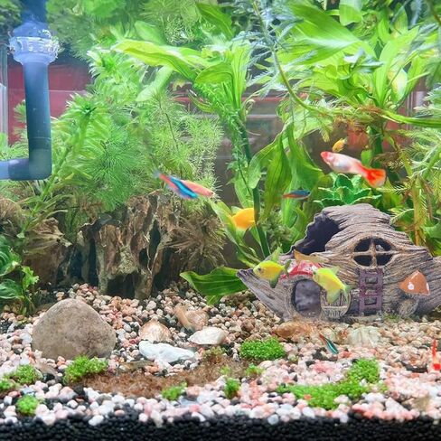Saim Aquarium Boat Decoration Broken Boat Fishing Boat Imitation Boat Ornaments Fish Tank Decor Resin Boat Aquarium Ship Ornament in Saudi Arabia