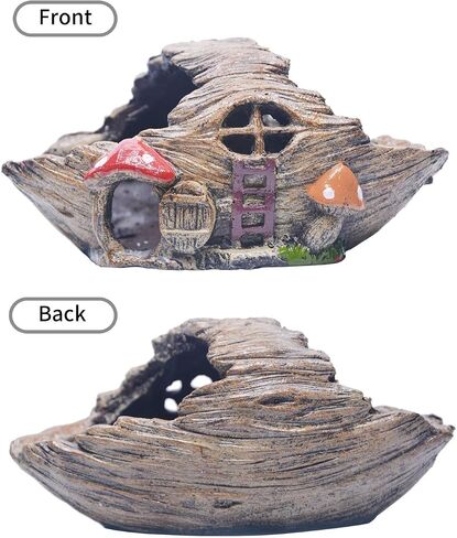 Saim Aquarium Boat Decoration Broken Boat Fishing Boat Imitation Boat Ornaments Fish Tank Decor Resin Boat Aquarium Ship Ornament in Saudi Arabia