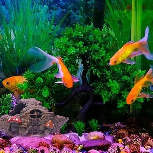 Saim Aquarium Boat Decoration Broken Boat Fishing Boat Imitation Boat Ornaments Fish Tank Decor Resin Boat Aquarium Ship Ornament in Saudi Arabia