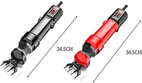 Heavy Duty Sheep Shears, Sheep Shears Electric Clippers, 1200W Professional Electric Wool Shear for Shaving Fur Wool in Sheep, Goats, Cattle, Farm Pet, Red 13 Straight Tooth in Saudi Arabia