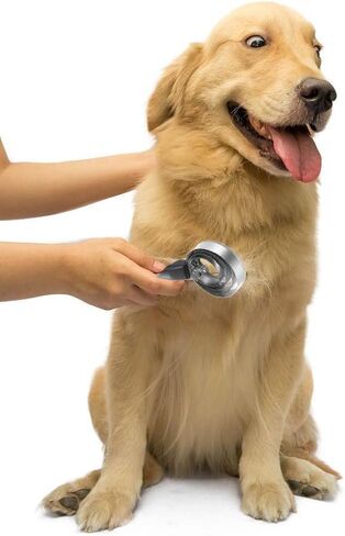 5 عبوات من 4 حلقات مشط كاري، فرشاة حصان مزدوجة الجوانب، فرشاة كاري معدنية قابلة للعكس، مشط كاري من الفولاذ المقاوم للصدأ مع قبضة ناعمة لتصفيف البقرة والأغنام والماعز والحيوانات الأليفة، حصان، أسود in Kuwait