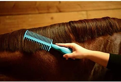 مشط تجديل وتصفيف شعر الخيول الاحترافي من شركة واهل، فيروزي (858708-100) in Saudi Arabia