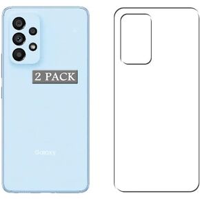 Vaxson 2-Pack Back Protector Film, compatible with Samsung Galaxy A53 5G SCG15 TPU Guard Cover Skin Sticker [ Not Front Tempered Glass Screen Protectors ] in Saudi Arabia