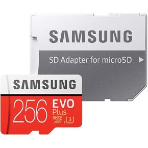 Samsung 256GB 95MB/s MicroSDXC EVO Select Memory Card with Adapter (MB-ME256DA/AM) in Saudi Arabia