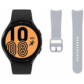 Samsung Galaxy Watch 4 Smartwatch 44mm with Extra Band Included, Bluetooth / WiFi Only, Black (SM-R870NZKCXAA) in Kuwait