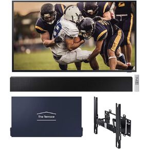 Samsung QN65LST7TA The Terrace 65" Outdoor-Optimized QLED 4K UHD Smart TV with a Complete Terrace Bundle That Includes a Soundbar, Full Motion Wall Mount, and TV Dust Cover (2020) in Saudi Arabia
