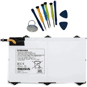 EB-BT567ABA Tablet Battery for Samsung Galaxy Tab E 9.6 XLTE SM-T567 SM-T567V T560 SM-T560NU EB-BT567ABA GH43-04535A Series Notebook 3.8V 7300mAh 27.74Wh with Tools in Kuwait