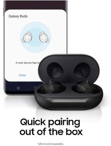 Galaxy Buds True Wireless Earbuds (Wireless Charging Case included), Black â€“ US Version in Saudi Arabia