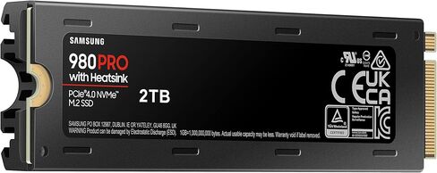 SSD M.2 2TB Samsung 980 PRO Heatsink NVMe PCIe 4.0 in Saudi Arabia