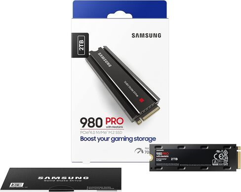 SSD M.2 2TB Samsung 980 PRO Heatsink NVMe PCIe 4.0 in Saudi Arabia