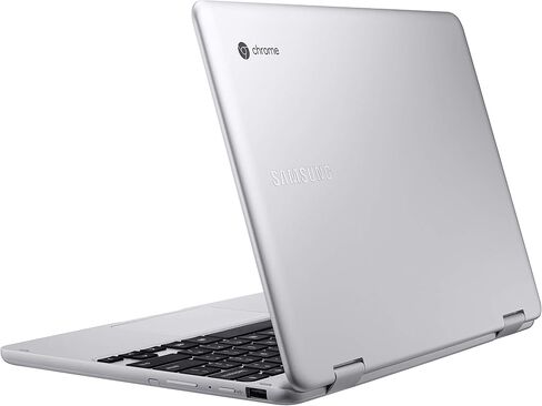 Samsung Chromebook Plus V2, 2-in-1, 4GB RAM, 32GB eMMC, 13MP Camera, Chrome OS, 12.2", 16:10 Aspect Ratio, Light Titan (XE520QAB-K01US) (Renewed) in Saudi Arabia