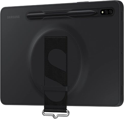 Samsung Official Galaxy Strap Cover for The Galaxy Tab S7 / S8 - (Black) in Saudi Arabia
