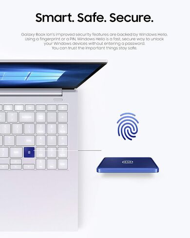Samsung Galaxy Book Ion 15.6" Laptop| QLED Display and Intel Core i7 Processor | 8GB Memory | 512GB SSD | Long Battery Life and Windows 10 Operating System | (NP950XCJ-K01US) in Saudi Arabia