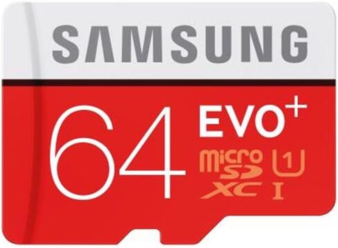 Samsung 64GB EVO Plus Class 10 Micro SDXC with Adapter 80mb/s (MB-MC64DA) in Kuwait