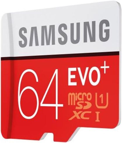 Samsung 64GB EVO Plus Class 10 Micro SDXC with Adapter 80mb/s (MB-MC64DA) in Kuwait