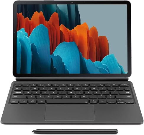 Samsung Galaxy EF-DT870 Keyboard & Cover for Tab S7 (Renewed) in Kuwait