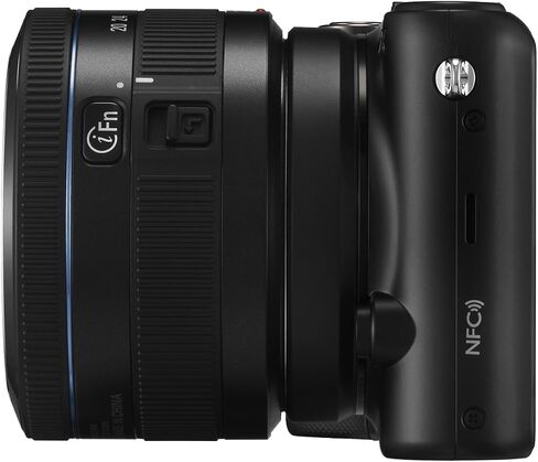 Samsung NX2000 20.3MP CMOS Smart WiFi Mirrorless Digital Camera with 20-50mm Lens and 3.7" Touch Screen LCD (Black) (OLD MODEL) in Saudi Arabia
