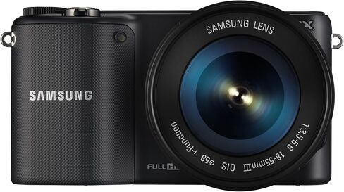 Samsung NX2000 20.3MP CMOS Smart WiFi Mirrorless Digital Camera with 20-50mm Lens and 3.7" Touch Screen LCD (Black) (OLD MODEL) in Saudi Arabia