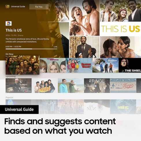 تلفزيون سامسونج الذكي المسطح 82 بوصة 4K 8 Series UHD مع HDR وتوافق Alexa - موديل 2019 in Saudi Arabia