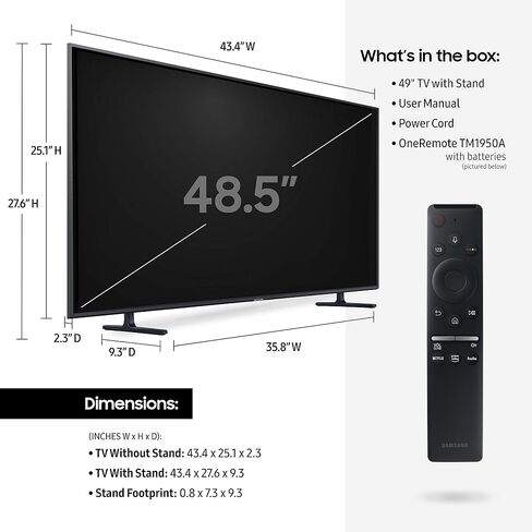 تلفزيون سامسونج الذكي المسطح 82 بوصة 4K 8 Series UHD مع HDR وتوافق Alexa - موديل 2019 in Saudi Arabia