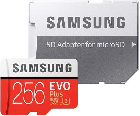 Samsung 256GB 95MB/s MicroSDXC EVO Select Memory Card with Adapter (MB-ME256DA/AM) in Saudi Arabia