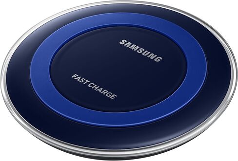 SAMSUNG Qi Certified Fast Charge Wireless Charger Pad (Special Edition) - US Version - Black/Blue in Saudi Arabia