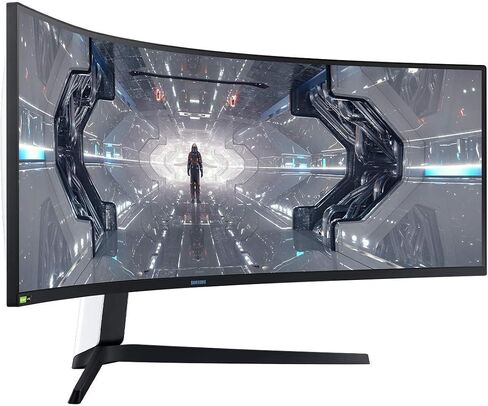 SAMSUNG Odyssey 49 inches G9 Curved QLED Gaming Monitor (Renewed) in Saudi Arabia